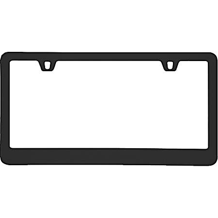 Black Neo Classic License Plate Frame