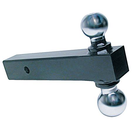 Double Ball Black Steel Mount