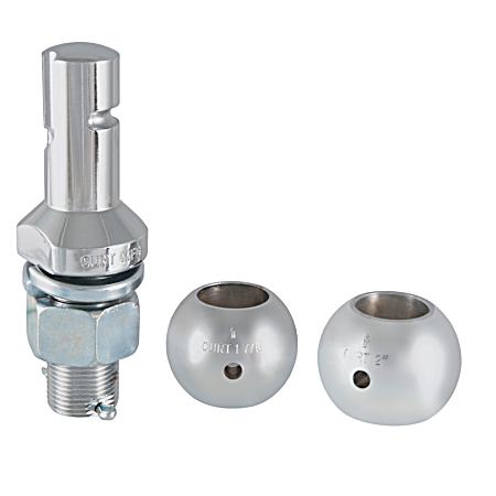 Steel Switch Ball Chrome Trailer Ball