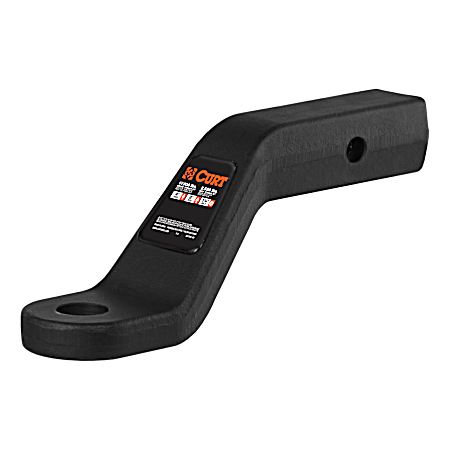 17,000 lb Black High-Strength Steel Ball Mount