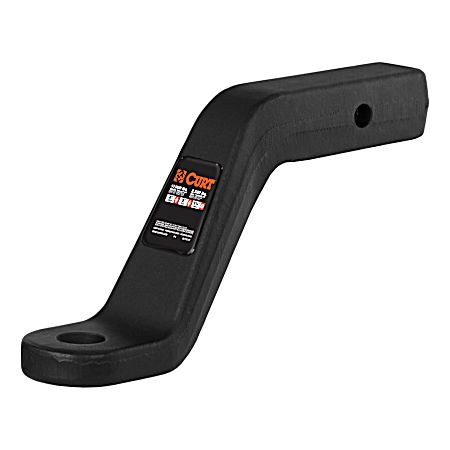 17,000 lb Black High-Strength Steel Ball Mount
