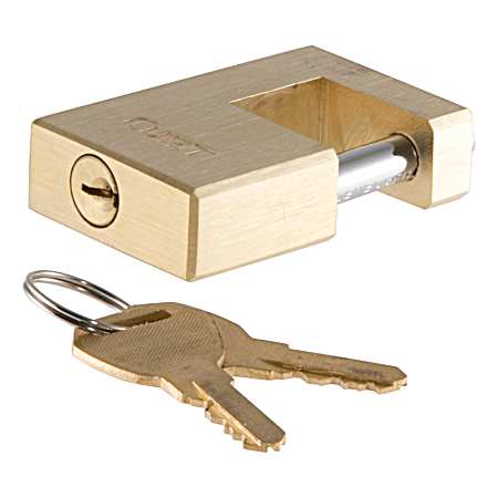 Coupler Lock 1/4 in. Pin 3/4 in. Latch Span Padlock Solid