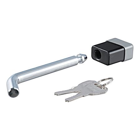 5/8 in. Chrome Hitch Lock 2 in. 2-1/2 in. or 3 in. Receiver Deadbolt