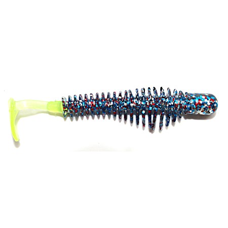 Firecracker Chartreuse Tail AuthentX Pulse R Bait
