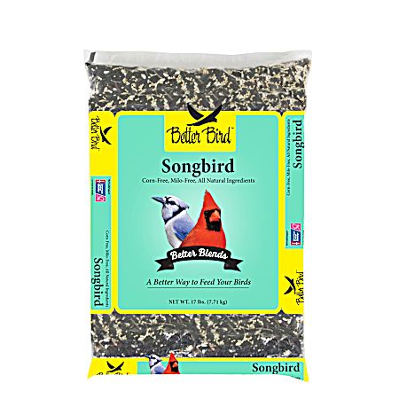 17 lbs Better Blends Songbird Seed Mix
