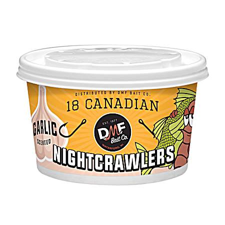 Garlic Scented Nightcrawlers Worms