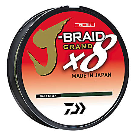 J-Braid x8 Grand Braided Line