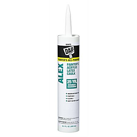 Alex 10.1 fl oz White Painter's Acrylic Latex Caulk