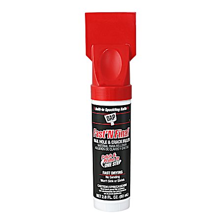 2.8 oz Fast 'N Final Primerless Lightweight Spackling