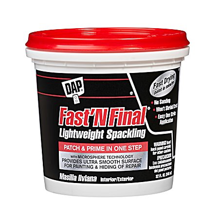 1 qt Fast 'N Final Lightweight Spackling
