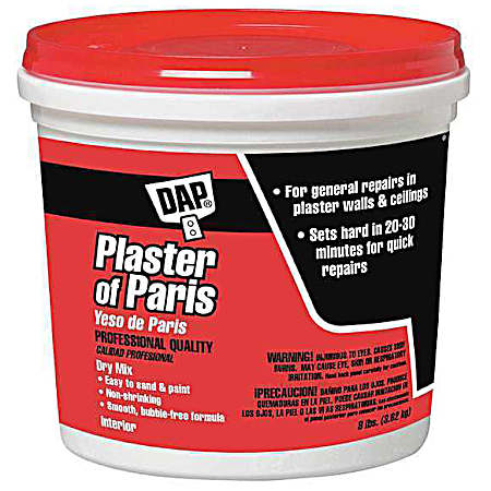 8 lbs White Plaster of Paris