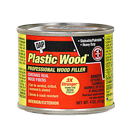 4 oz Plastic Wood Solvent Wood Filler