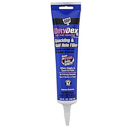 5.5 fl oz Drydex Dry Time Indicator Spackling Squeeze Tube