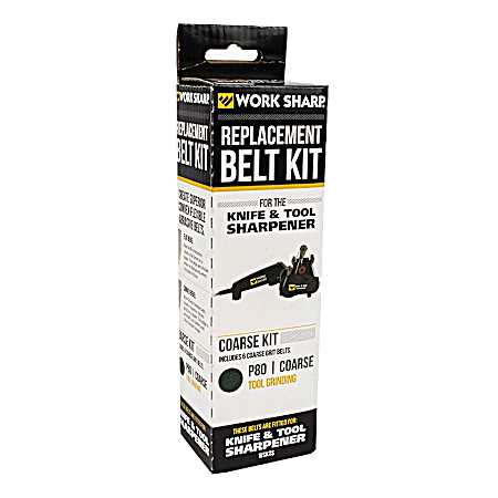 P80 Coarse Grit Kit 1/2 In. x 12 In. - 6 Pk.