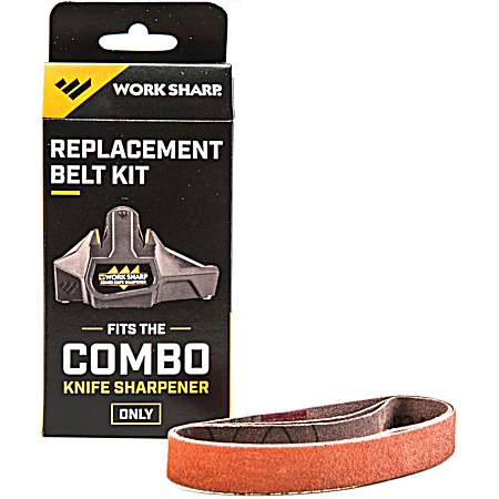 Combo Knife Sharpener Replacement Belt Kit