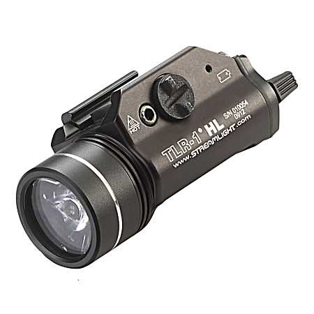 TLR-1 HL Black High Lumen, Rail Mounted Tactical Light & Strobe
