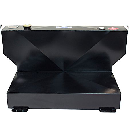 HD Series 98 gal Black T-Top L-Shape Steel Transfer Tank