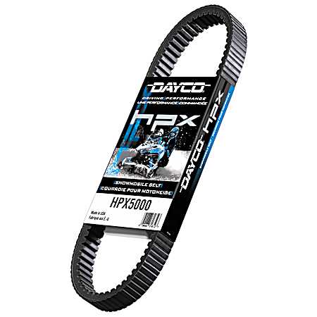 HPX Snowmobile Belt