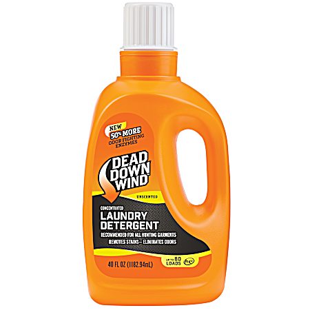 40 oz Unscented Concentrated Odor Eliminating Laundry Detergent