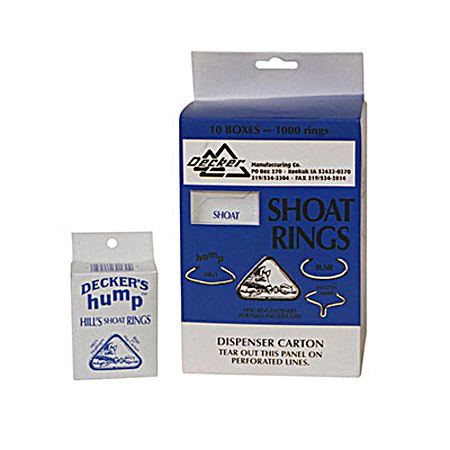 100 Ct. HUMP Hill's Shoat Rings