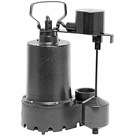 1/3 HP Cast Iron Submersible Sump Pump