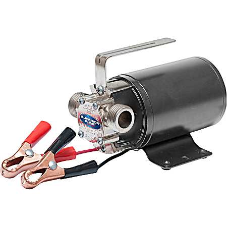 12 V Transfer Pump w/ Suction Hose & Attachment