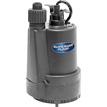 1/3 HP Thermoplastic Utility Pump