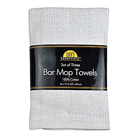 3 Pk. Bar Mop Towels