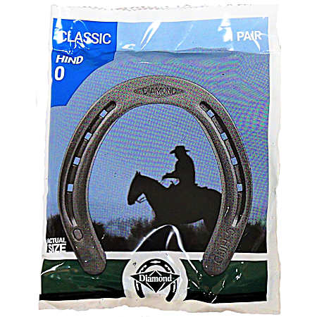 Classic Hind 0 Horseshoe - 2 Pk