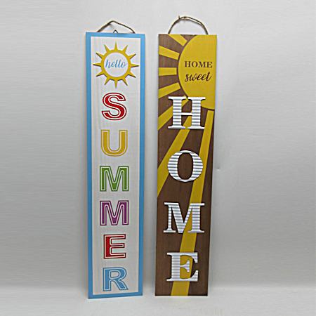 48 in Summer/Home Porch Leaner - Assorted