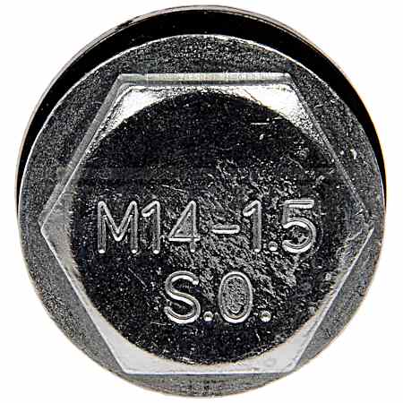 Oil Drain Plug Oversize M14-1.50 S.O., Head Size 18mm