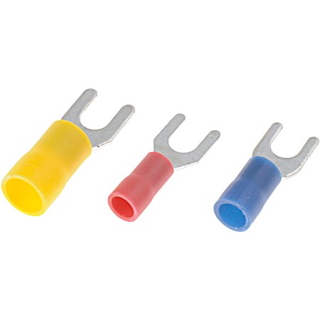 20 pc Mix Spade Connectors #8