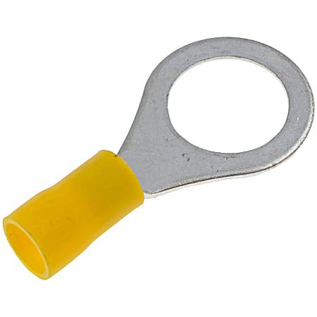 5 pc 12-10 Gauge Ring Terminal, 1/2 In