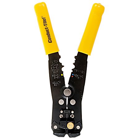 Electrical Wire Stripper/Crimper Self-Adjusting
