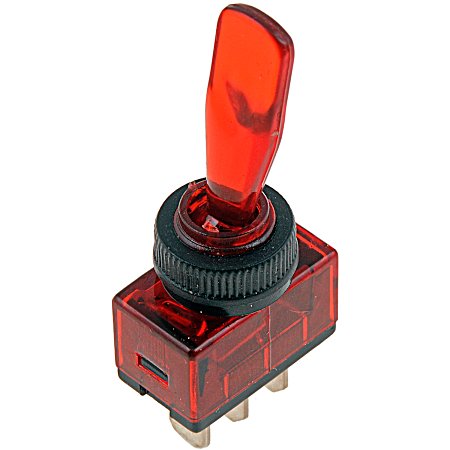 Red Lever Glow Toggle Electrical Switch