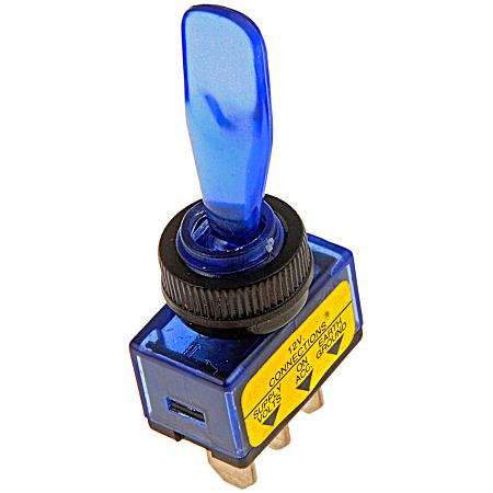 Blue Lever Glow Toggle Electrical Switch