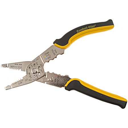Electrical Wire Stripper/Crimper Spring Loaded