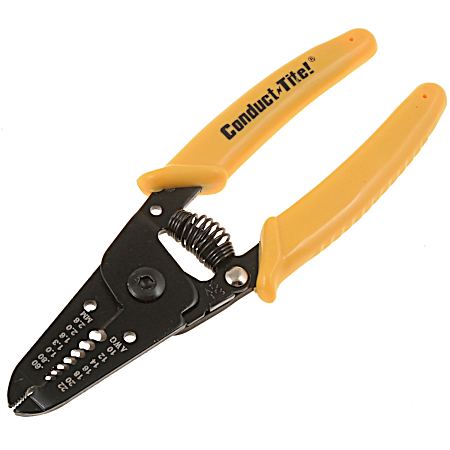 7 In. Spring - Loaded Wire Cutter/Stripper