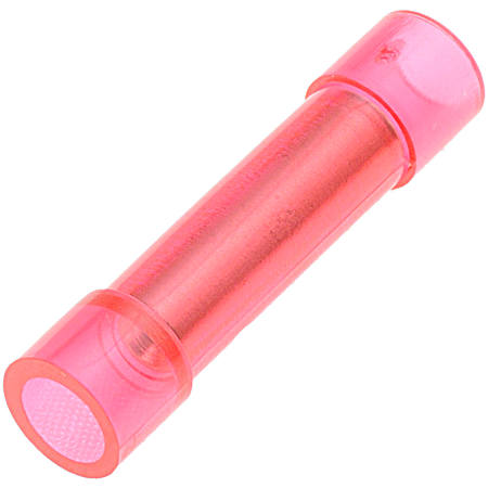 10 pc Red 22-18 Gauge Butt Audio Terminal