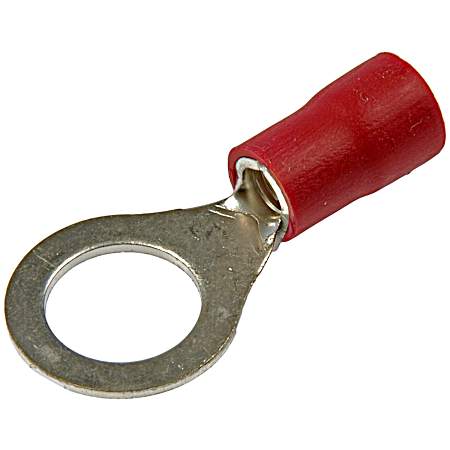 2 pc Ring Terminals - 8 Gauge 1/2 In.