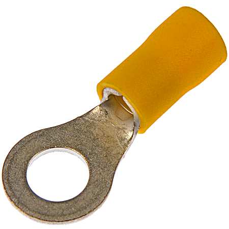 11 pc 12-10 Gauge Ring Terminal, 3/8 In