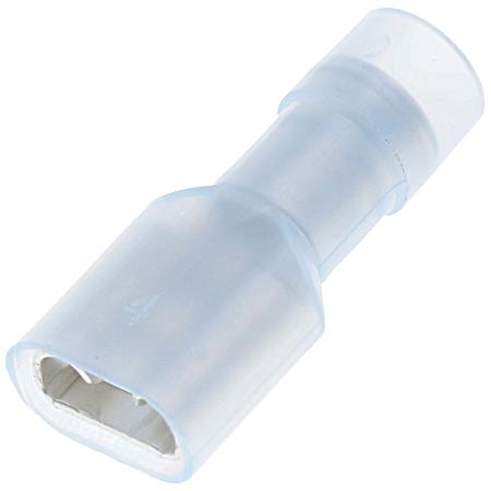 7 pc Blue 16-14 Gauge Insulated Solder Filled Disconnect, .250 In
