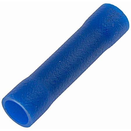 21 pc Blue 16-14 Gauge Butt Terminal