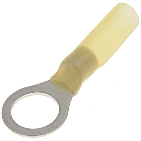 7 pc Yellow 12-10 Gauge Ring Waterproof Terminal
