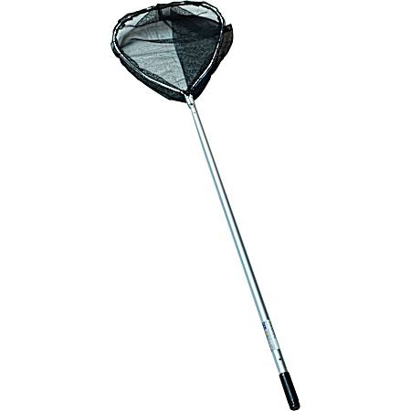 18 in x 20 in Black Smelt Micro Nylon Net w/ Telescoping Handle
