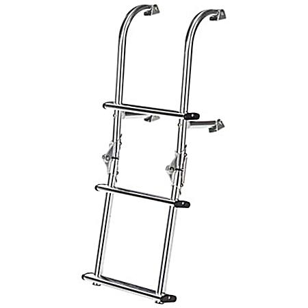 3-Step Universal Mount Folding Boat Ladder