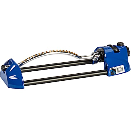 ColorStorm Blue Oscillating Sprinkler