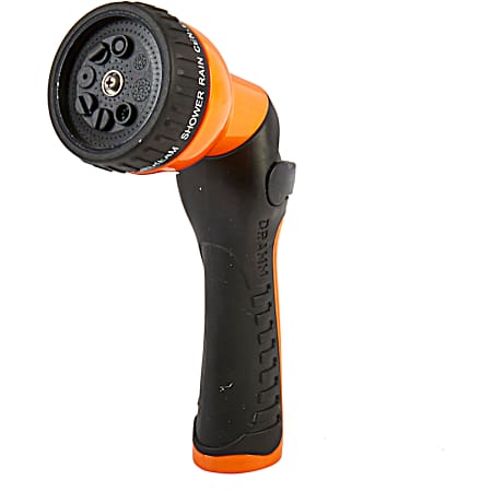 One Touch Orange 9-Pattern Revolution Spray Gun