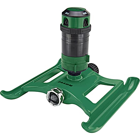 Green 4-Pattern Gear Sprinkler
