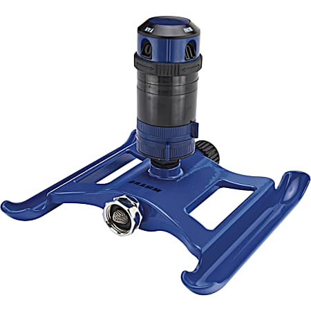 Blue 4-Pattern Gear Sprinkler